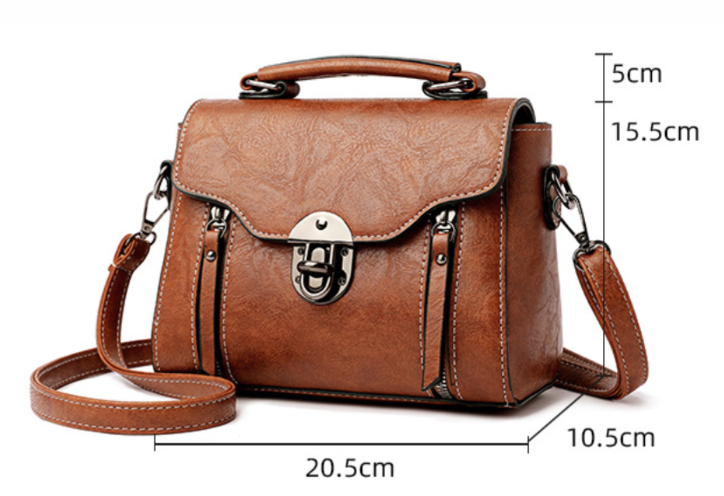 Theodelina™ | Vintage Crossbody Satchel