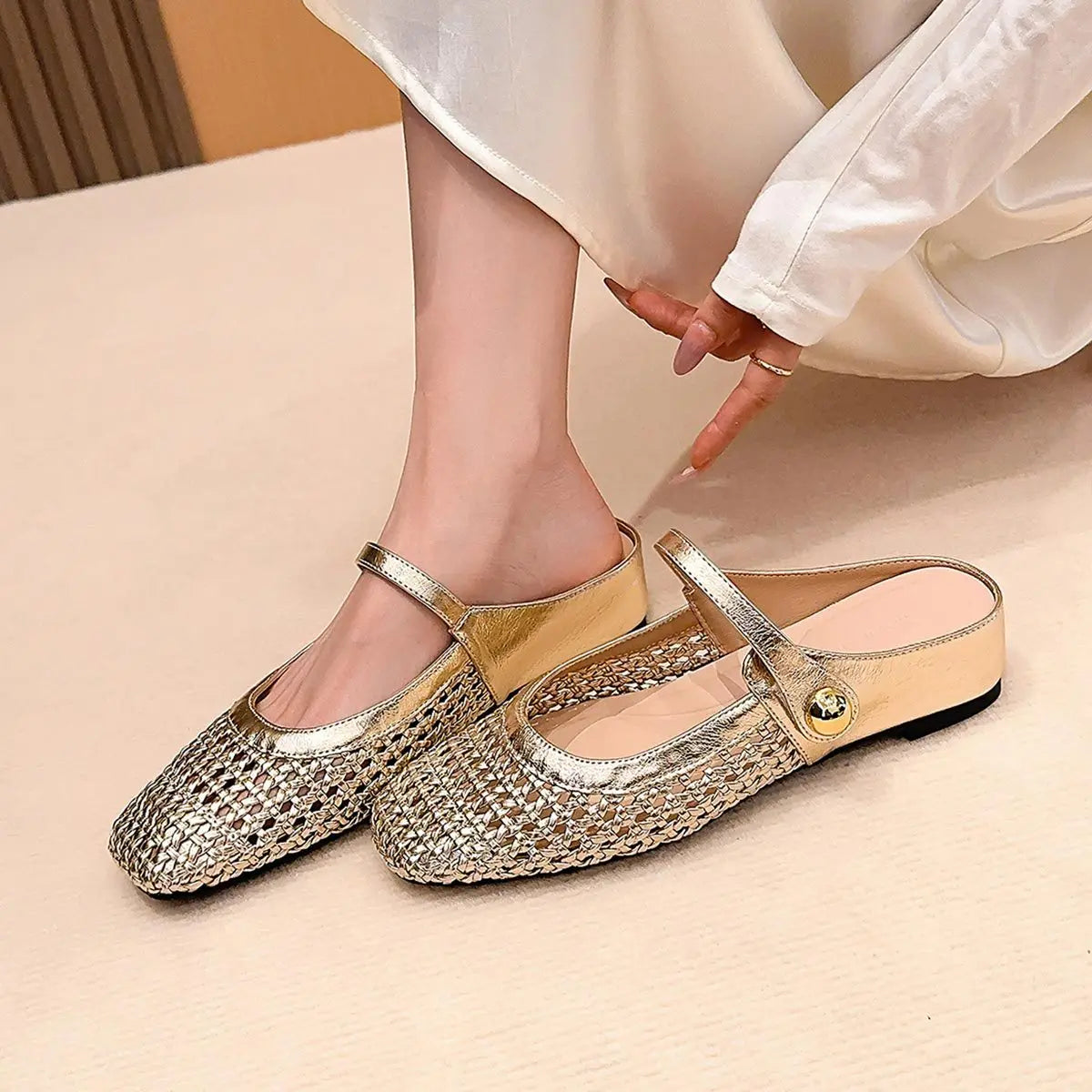 Alba | Elegant Summer Ballet Flats