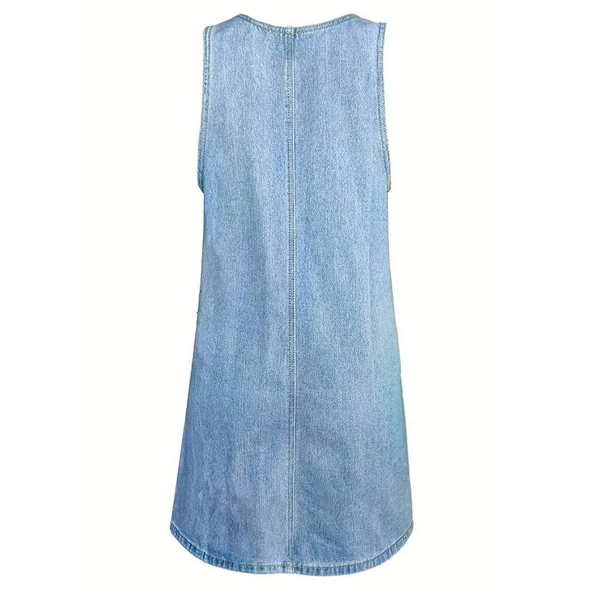 Emma | Relaxed Denim-Look Dress