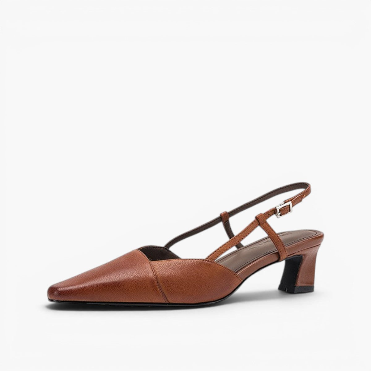 Women's Leather Slingback Heels