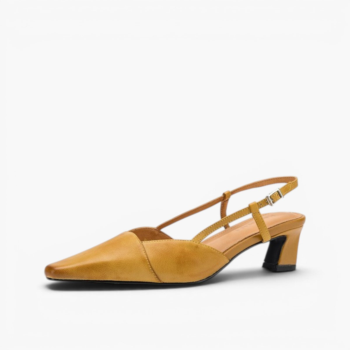 Women's Leather Slingback Heels