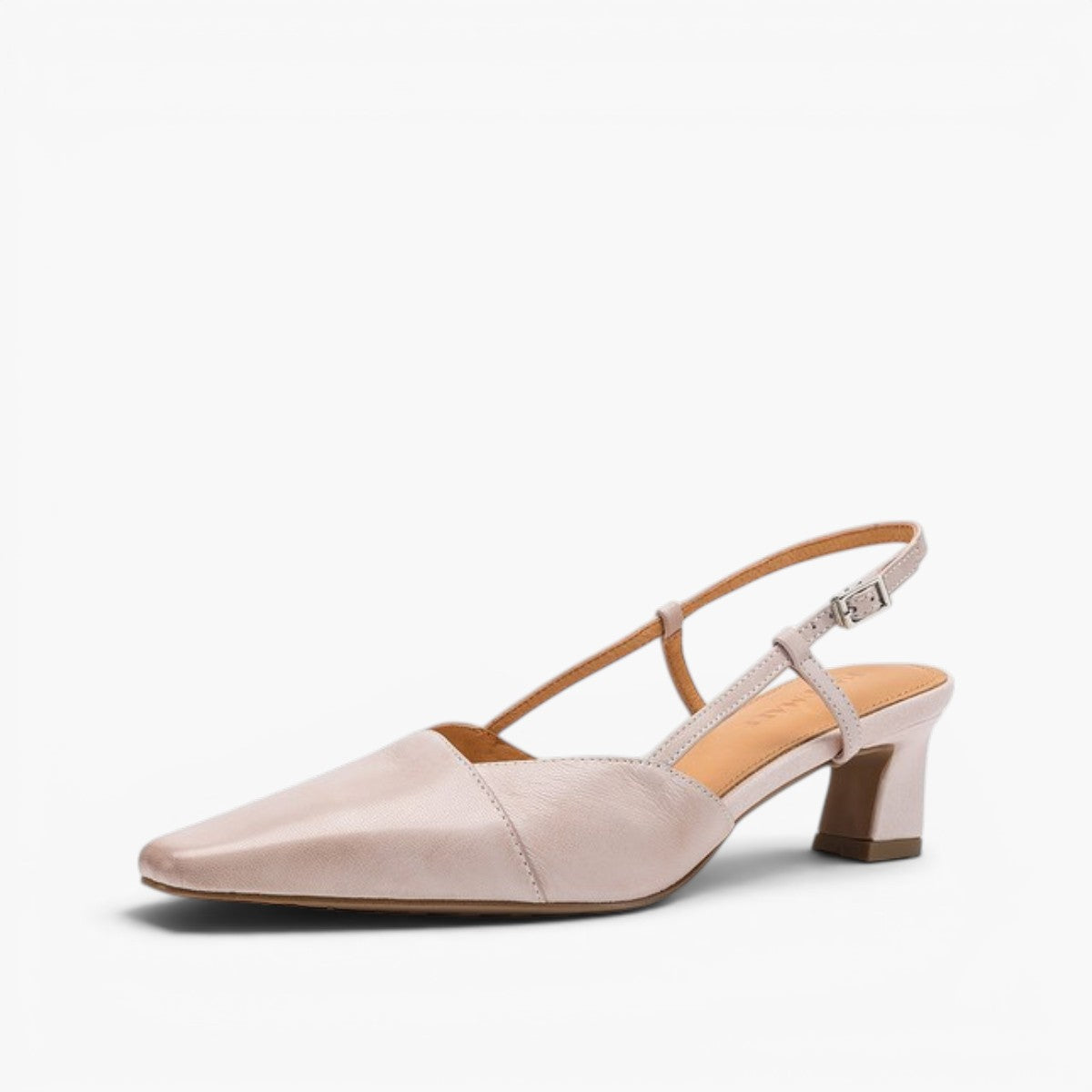 Women's Leather Slingback Heels