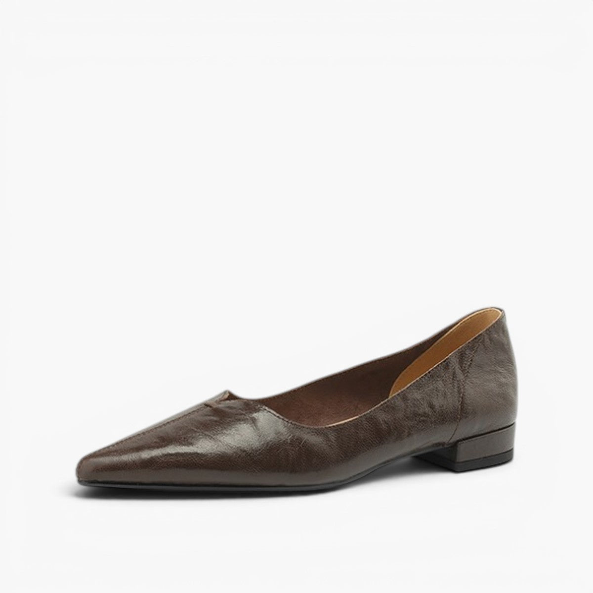 Women's Point Leather Flats