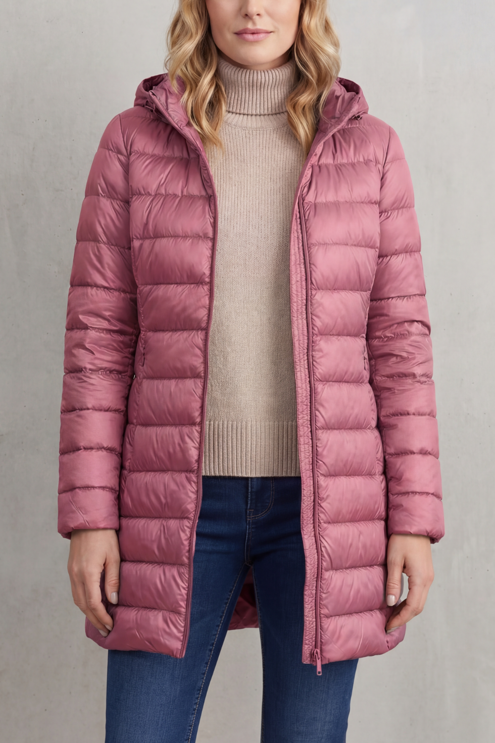 Women's Featherlight Warmth Hooded Down Jacket