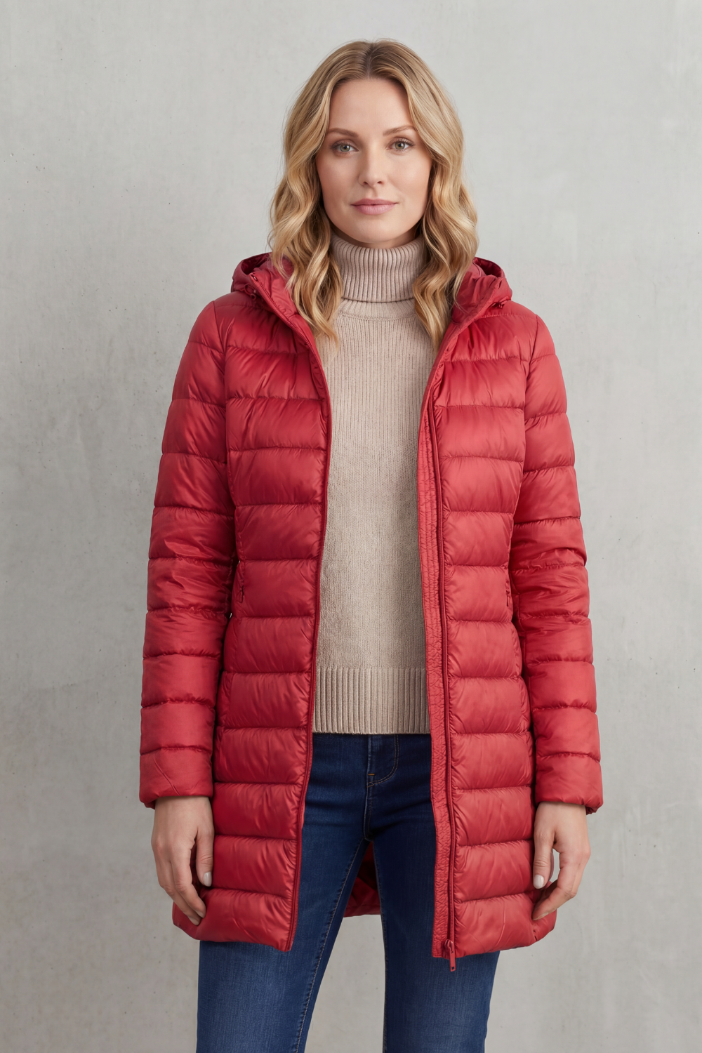 Women's Featherlight Warmth Hooded Down Jacket