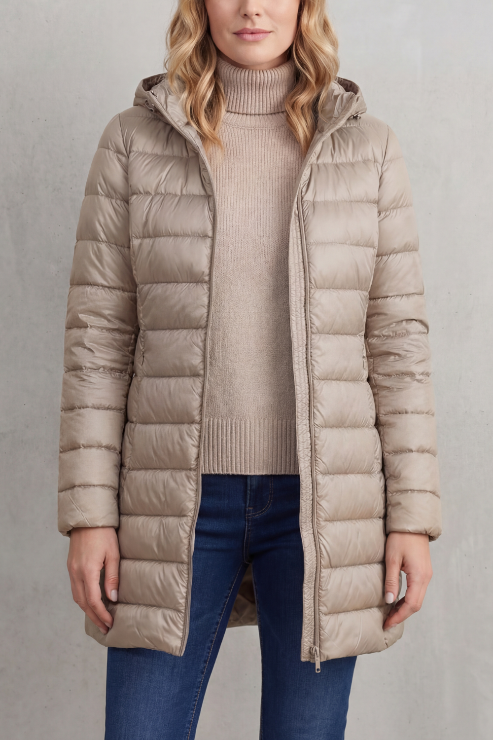 Women's Featherlight Warmth Hooded Down Jacket