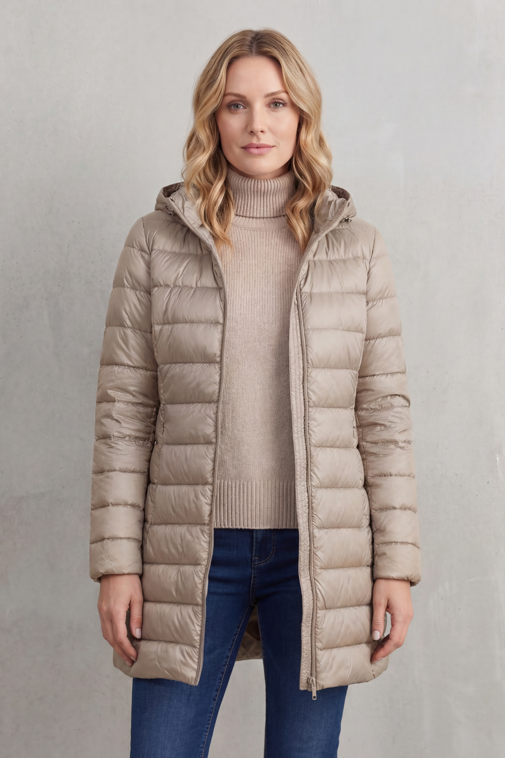 Women's Featherlight Warmth Hooded Down Jacket