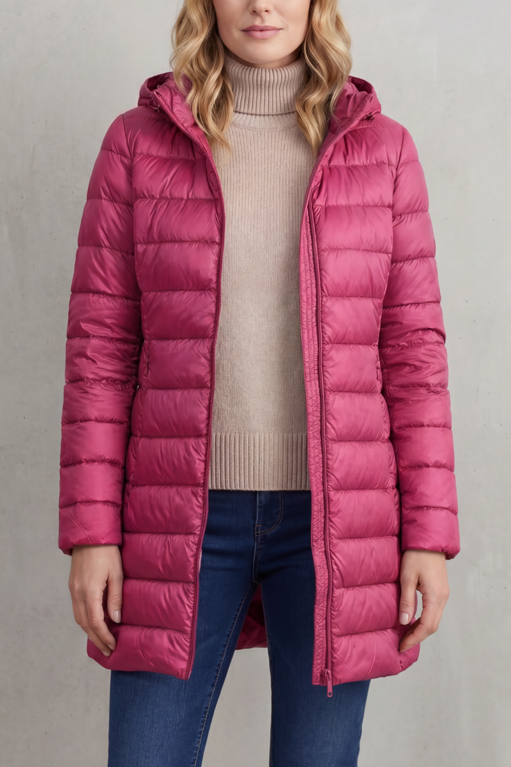 Women's Featherlight Warmth Hooded Down Jacket