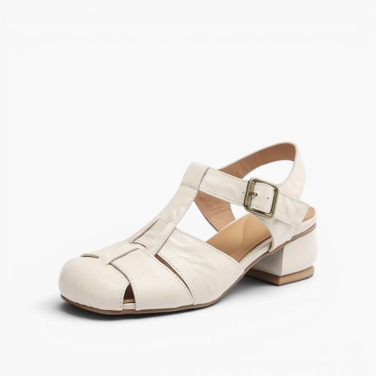 Women's Roman Leather Heels