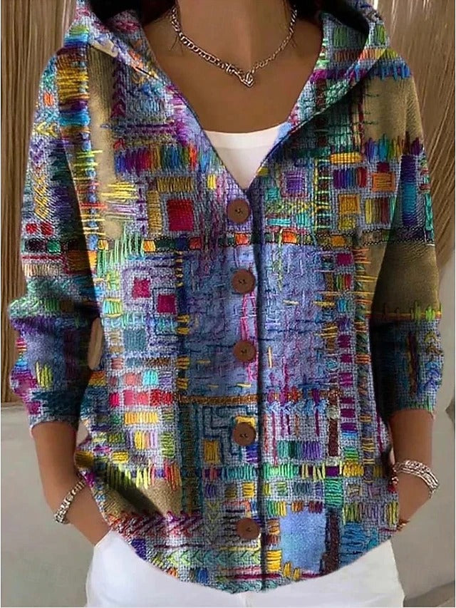 Annika™ | Hooded Button-Front Cardigan