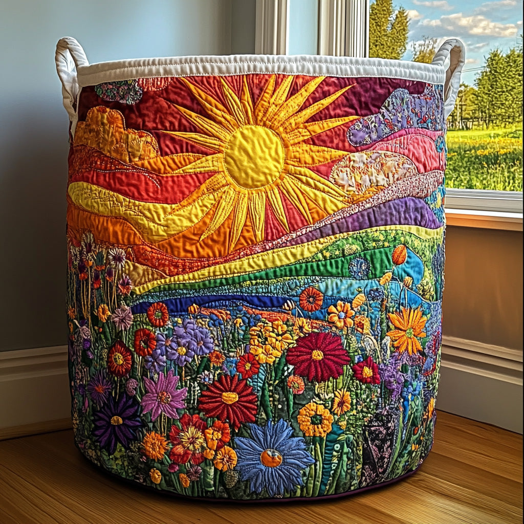 Petaluna™ | Sunlit Bliss Laundry Basket