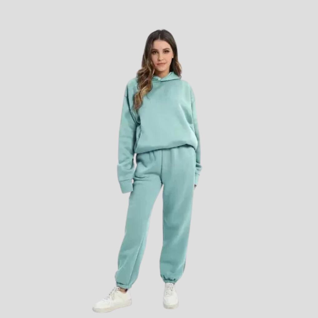 Women's Hoodie and Jogger Set Relaxed Lounge Wear