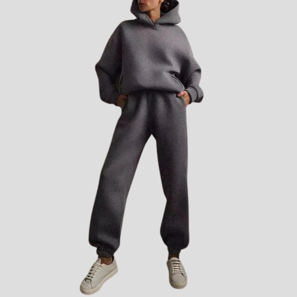 Women's Hoodie and Jogger Set Relaxed Lounge Wear