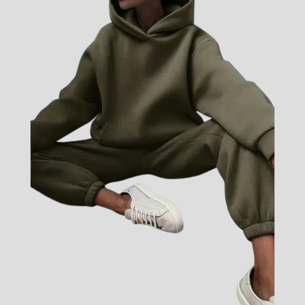 Women's Hoodie and Jogger Set Relaxed Lounge Wear