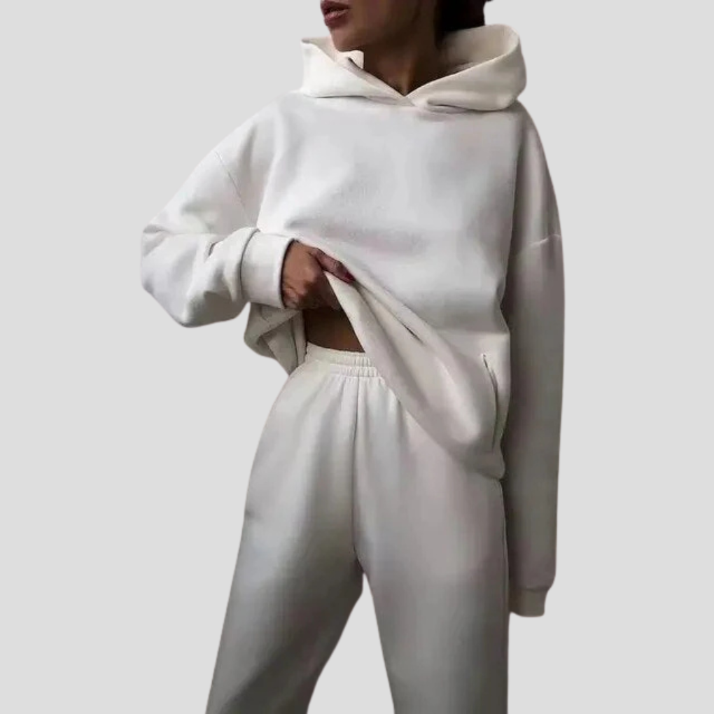 Women's Hoodie and Jogger Set Relaxed Lounge Wear
