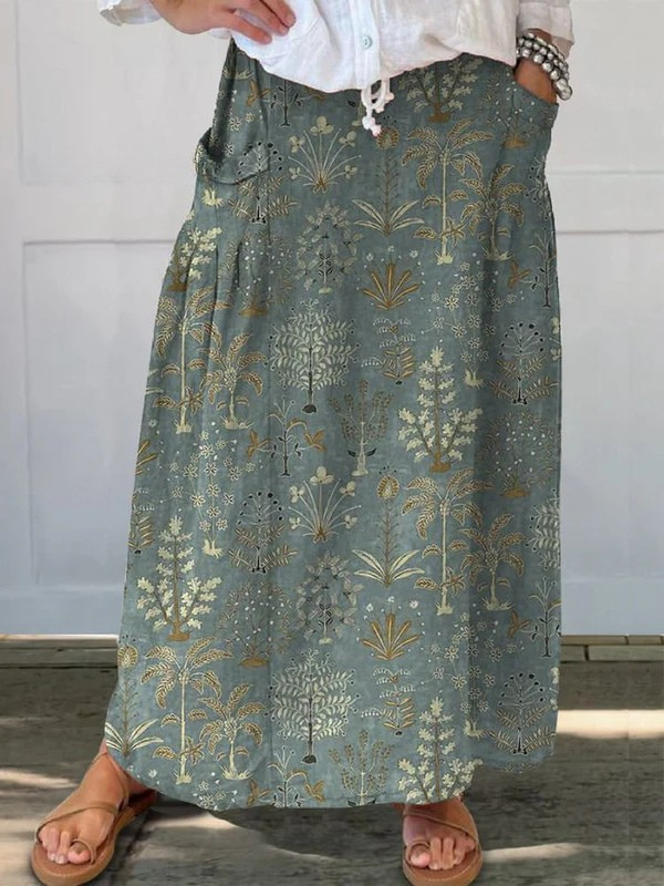 Belamy™ | Printed Midi Skirt