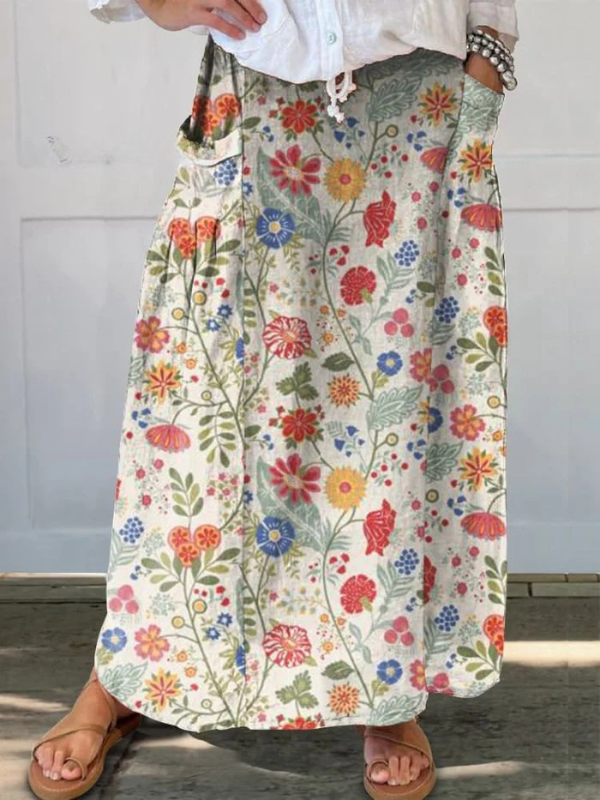 Meadowlark™ | Printed Midi Skirt