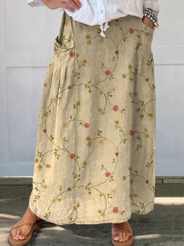 Tivola™ | Printed Midi Skirt