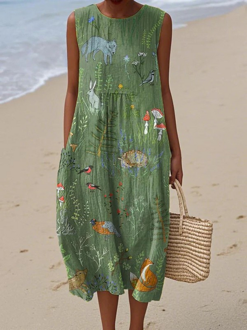 Hope™ | Woodland Midi Dress