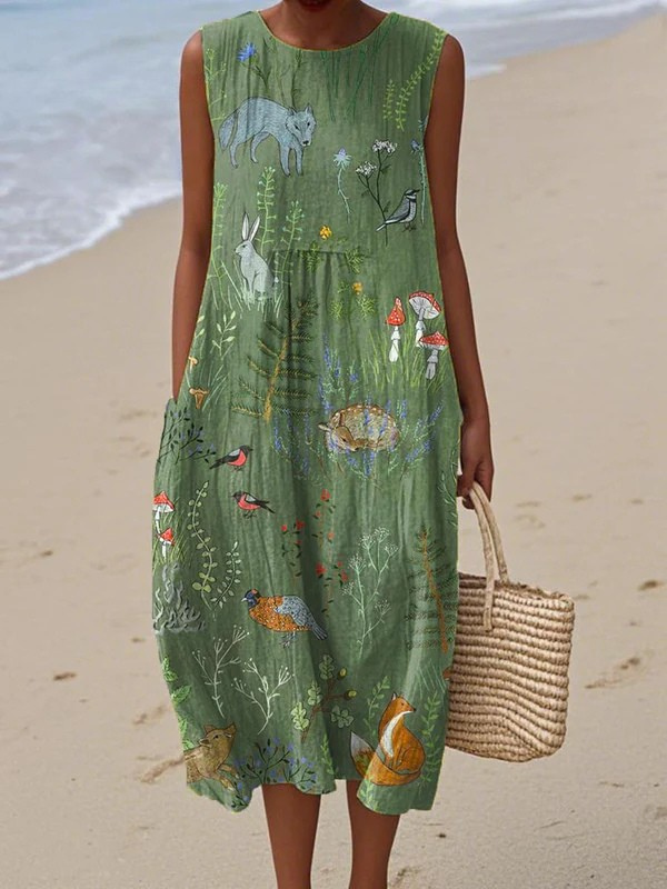 Hope™ | Robe Midi Woodland