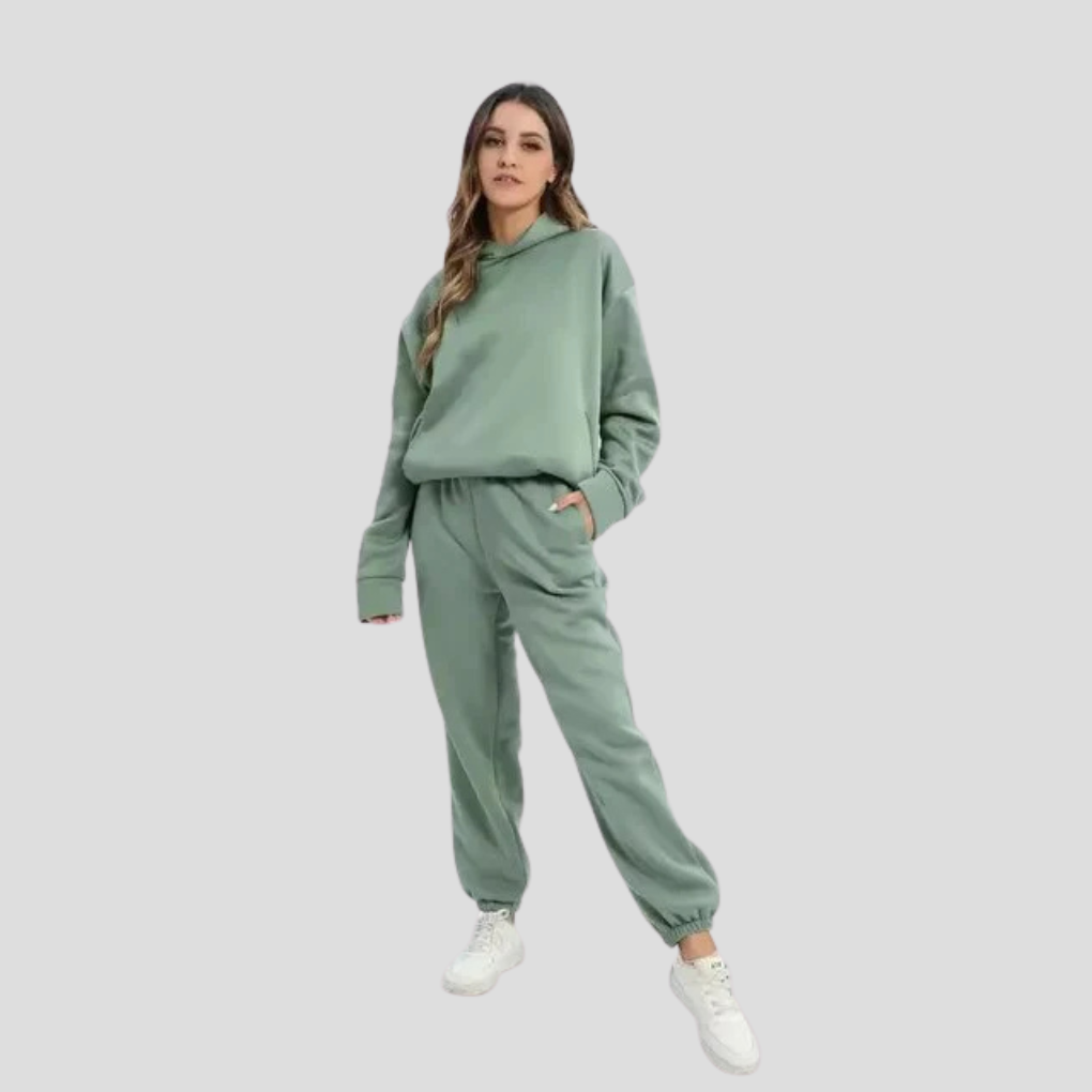 Women's Hoodie and Jogger Set Relaxed Lounge Wear