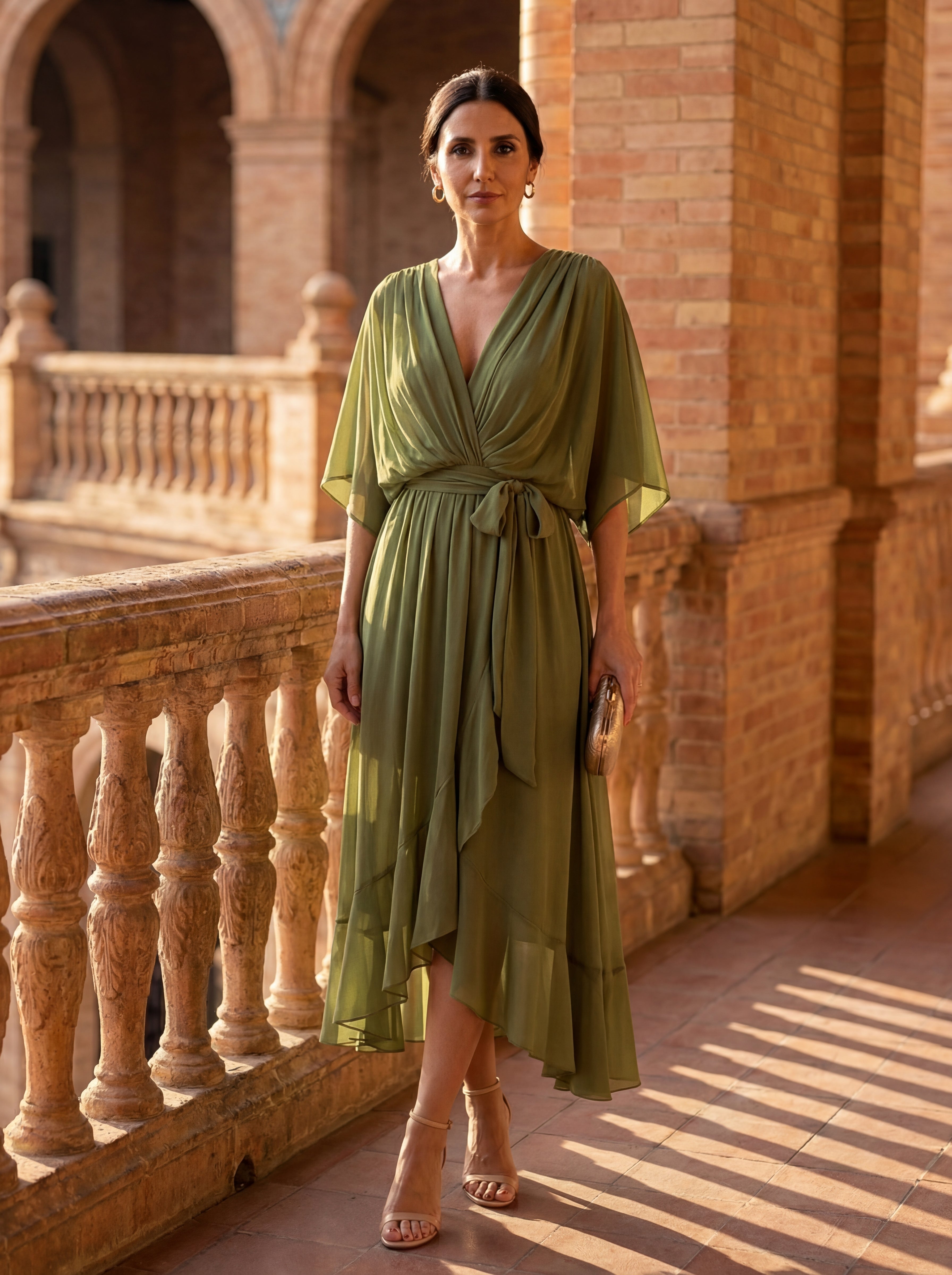 Monica™ | Elegant Midi Dress