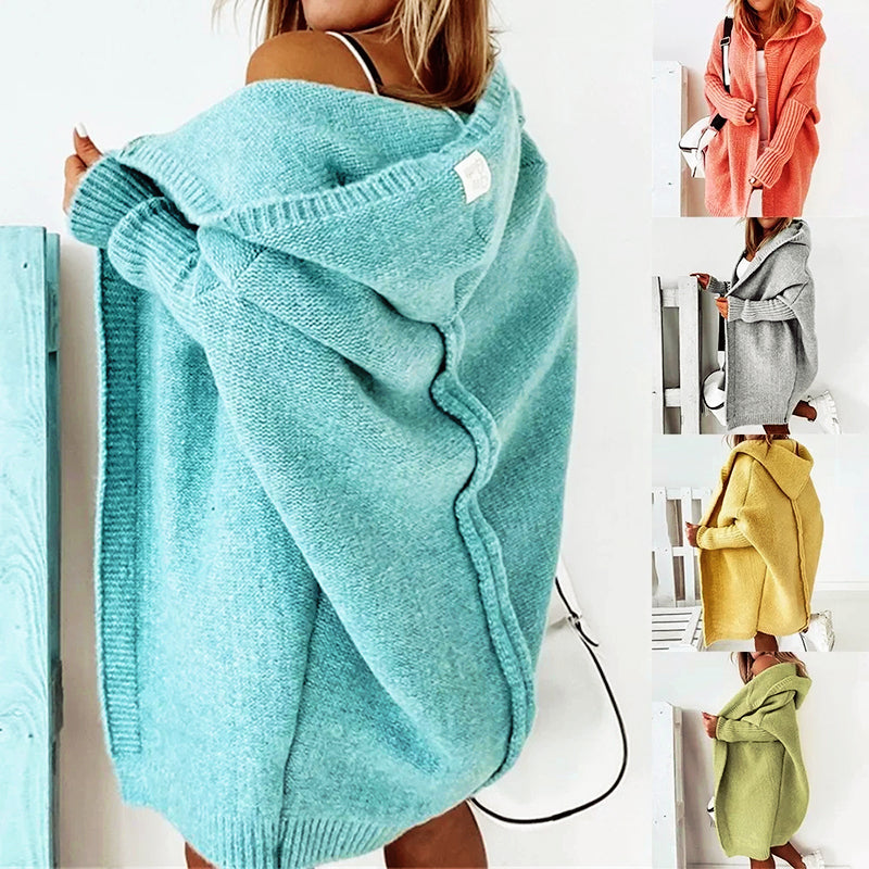 Romilly™ | Hooded Oversized Cardigan