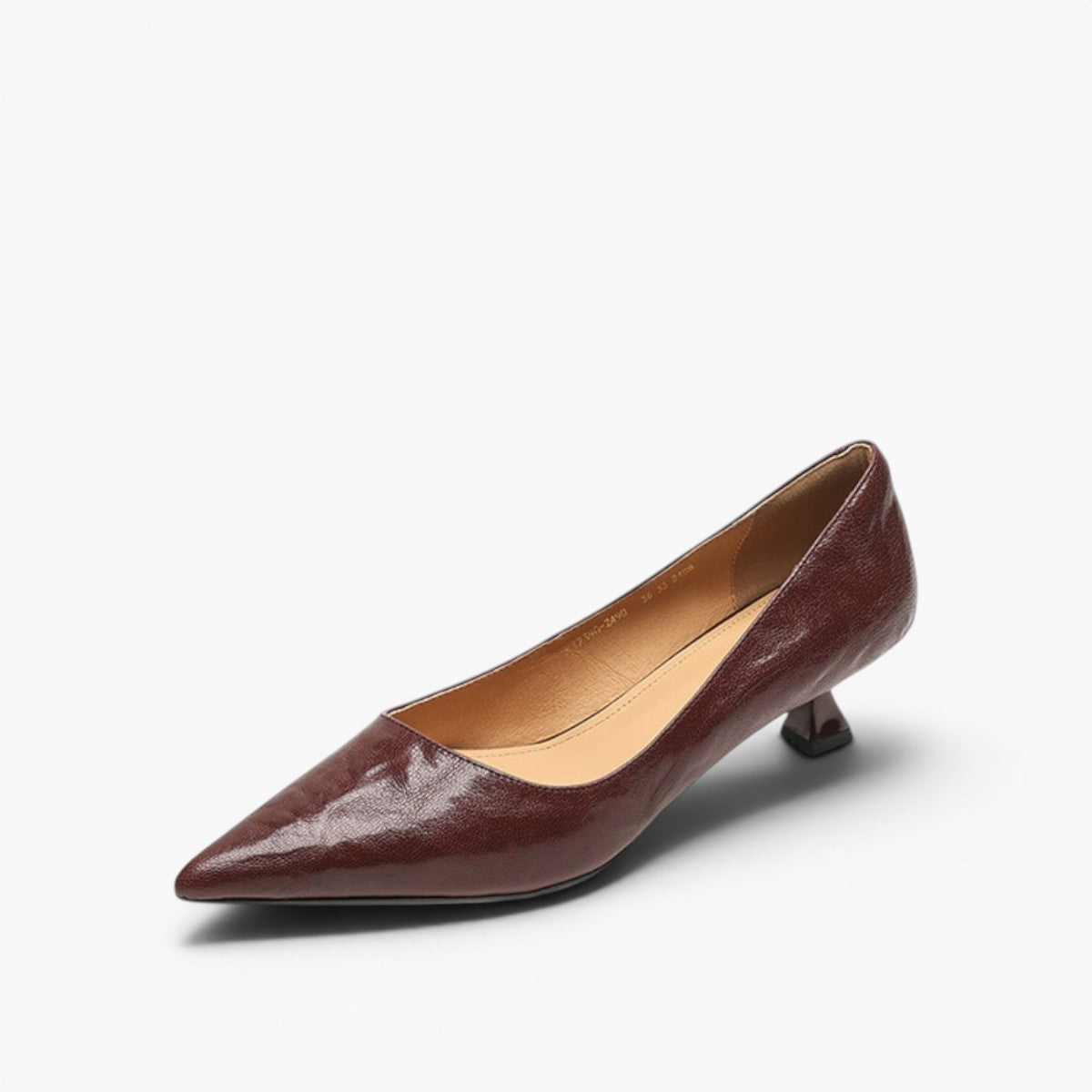 Women's Leather Low Pumps