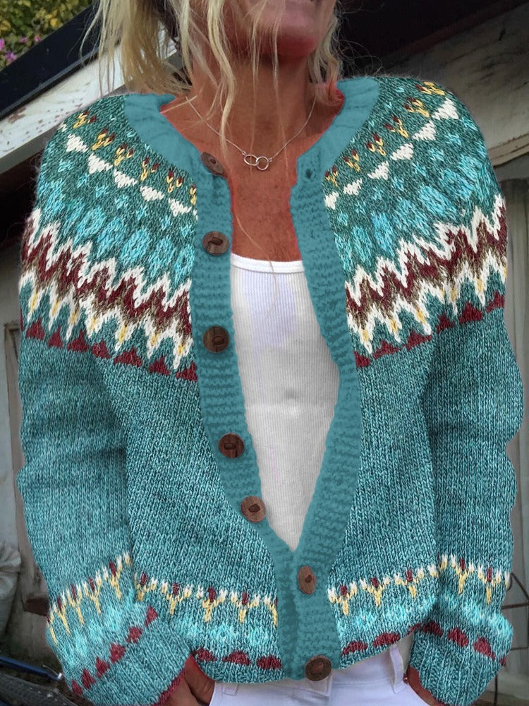 Vyndelle™ | Cozy Vintage Cardigan