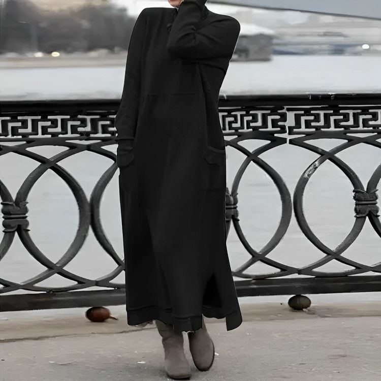 Renwick™ | Maxi Dress – Cozy Long Sleeve Oversized Winter Dress