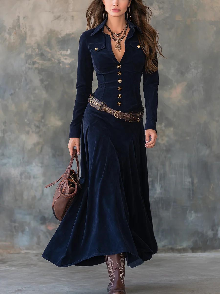 Alvara™ | Long Dress with Slit