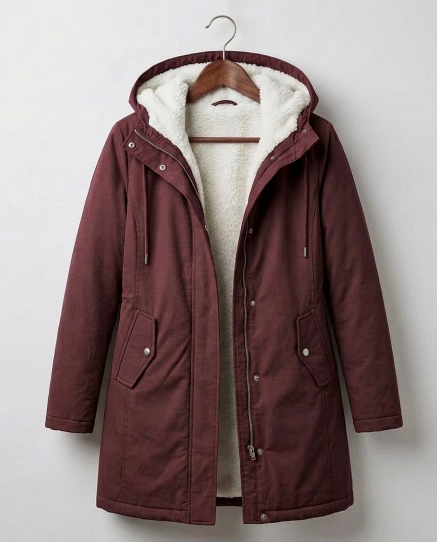 Minerva™ | Cozy Hooded Weatherproof Coat