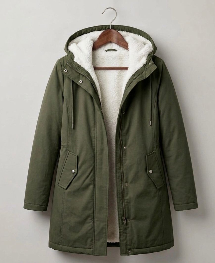 Minerva™ | Cozy Hooded Weatherproof Coat