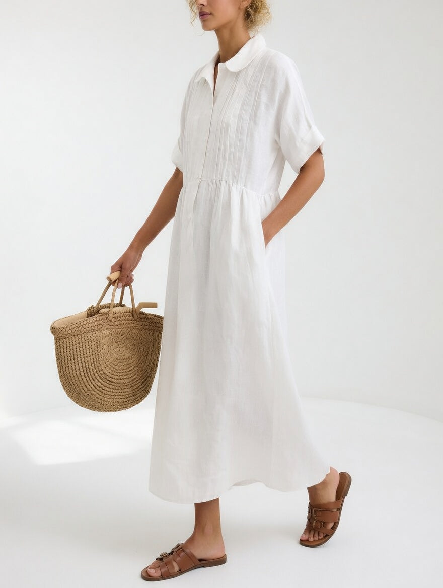 Tremaine™ | Flowy Shirt Dress