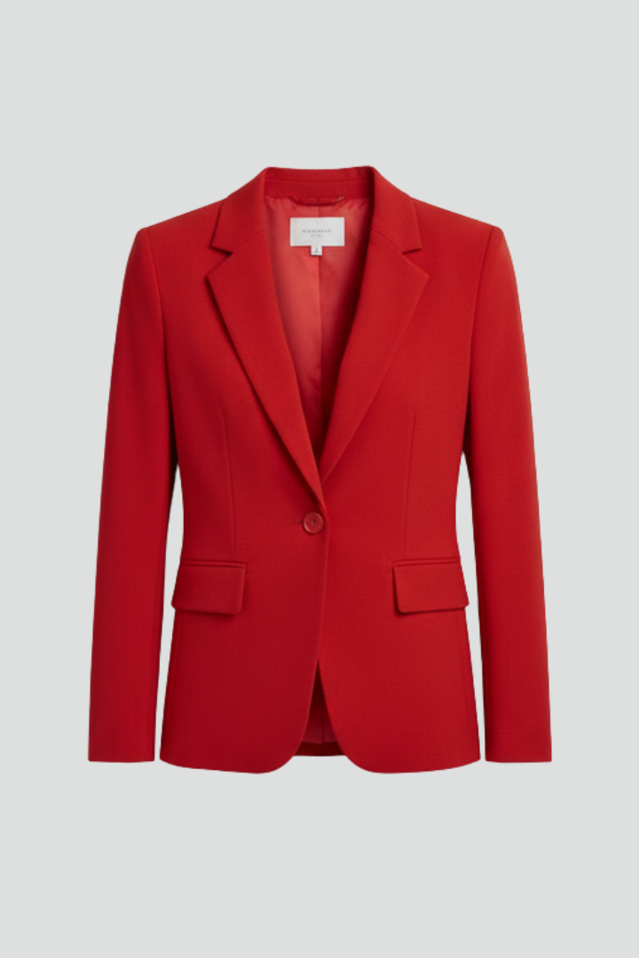 Rexelle™ | Blazer with Notched Lapel and Single Button