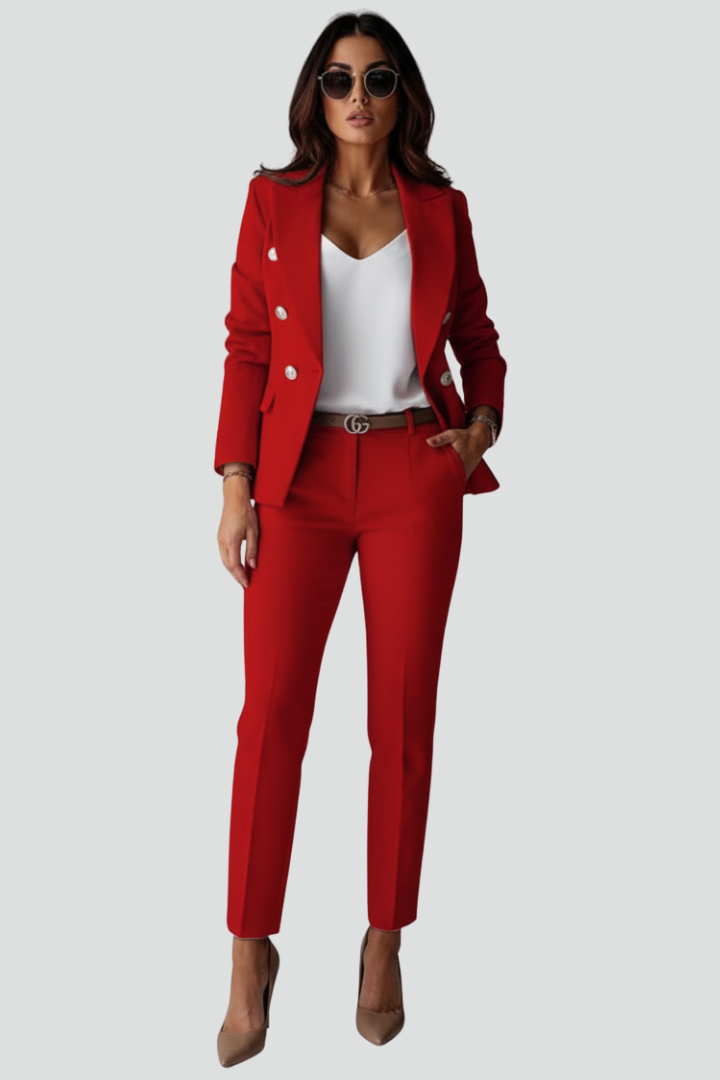 Women’s Tailored Blazer and Trouser Set