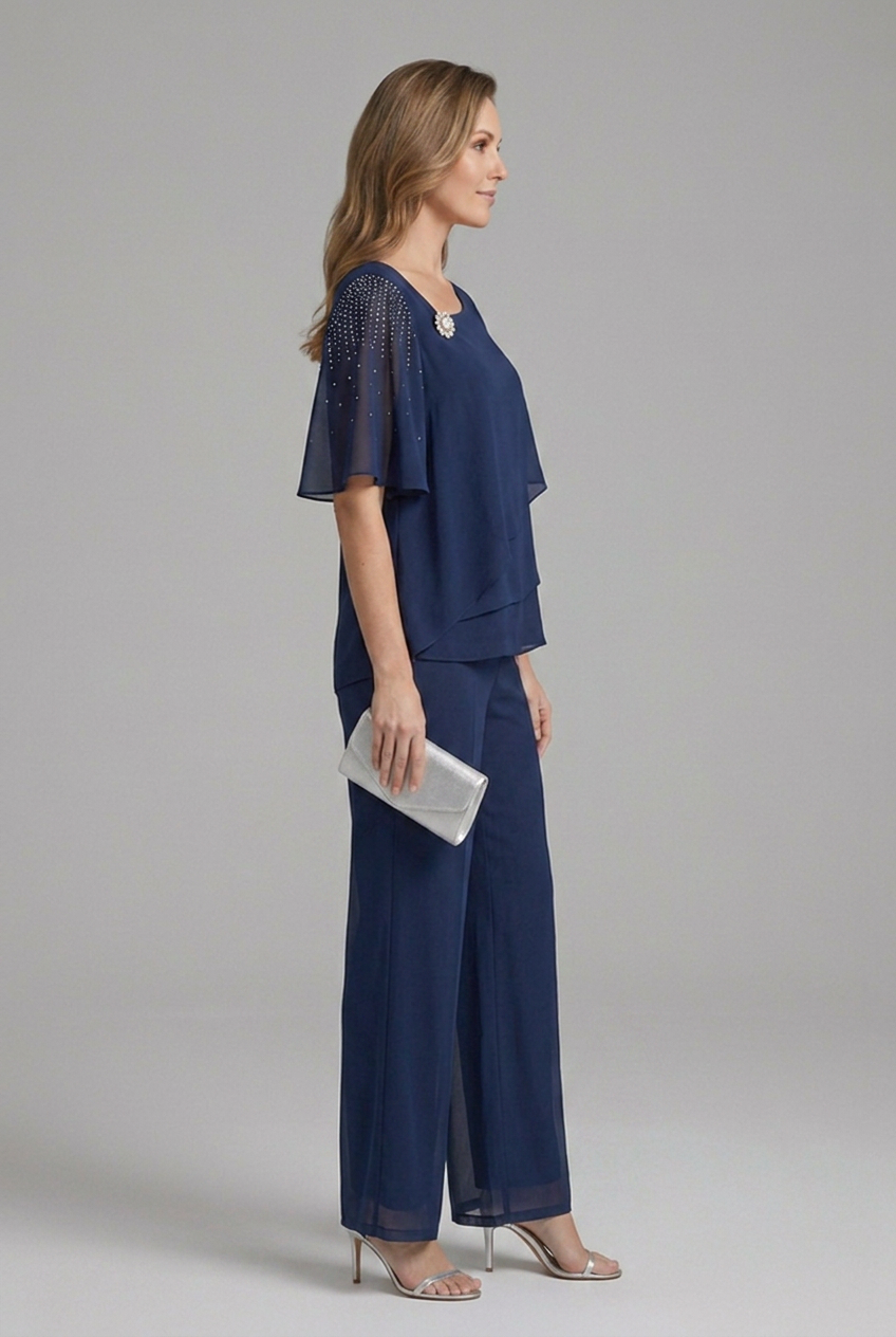 Helen | Women's Two-Piece Top and Pants Set