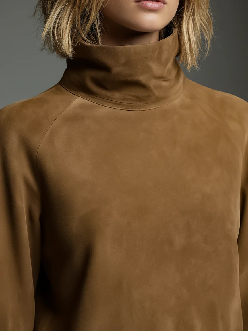 Devrenne™ | Vintage Turtleneck Mini Dress