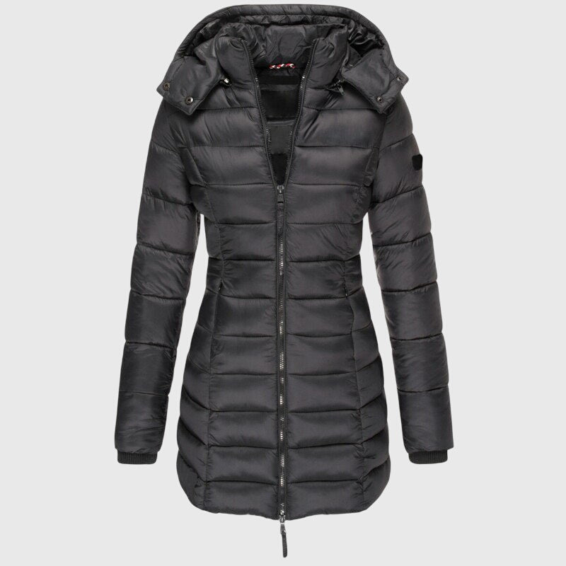 Frostlyn™ | Long Hooded Puffer Jacket