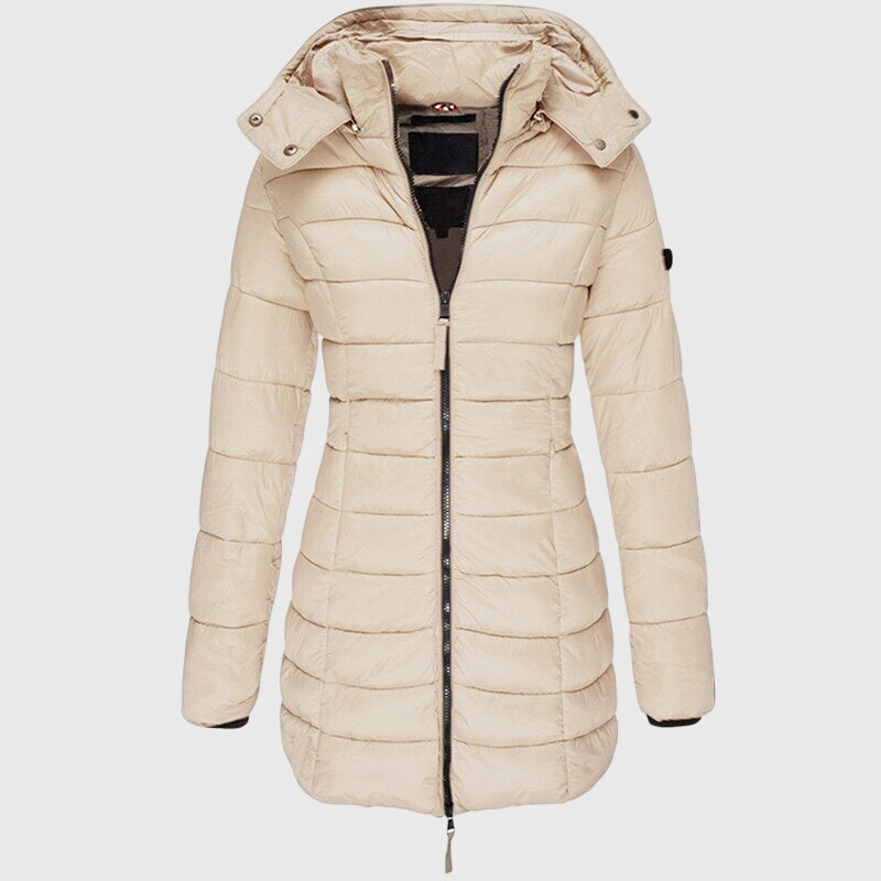 Frostlyn™ | Long Hooded Puffer Jacket