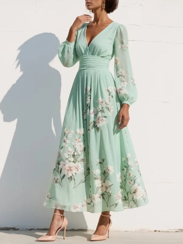 Nirena™ | Elegant Midi Dress