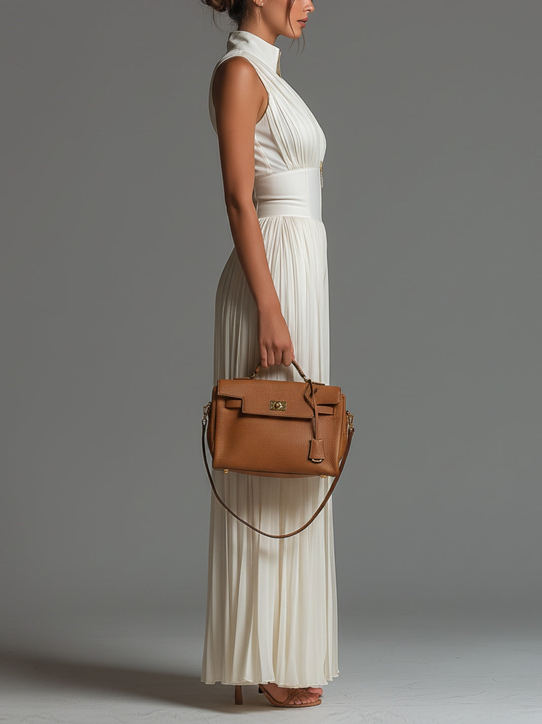 Noverre™ | Pleated Wide-Leg Jumpsuit
