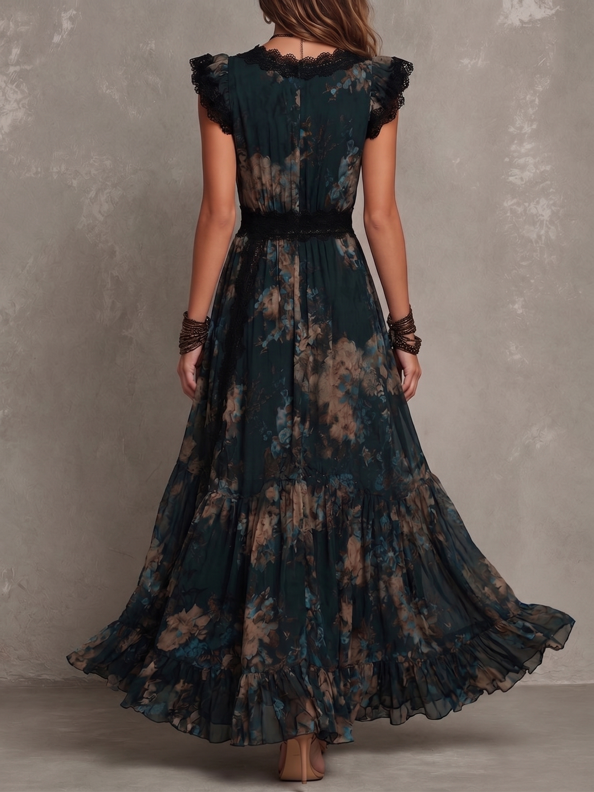 Wendy | Women's Maxi Floral Dress