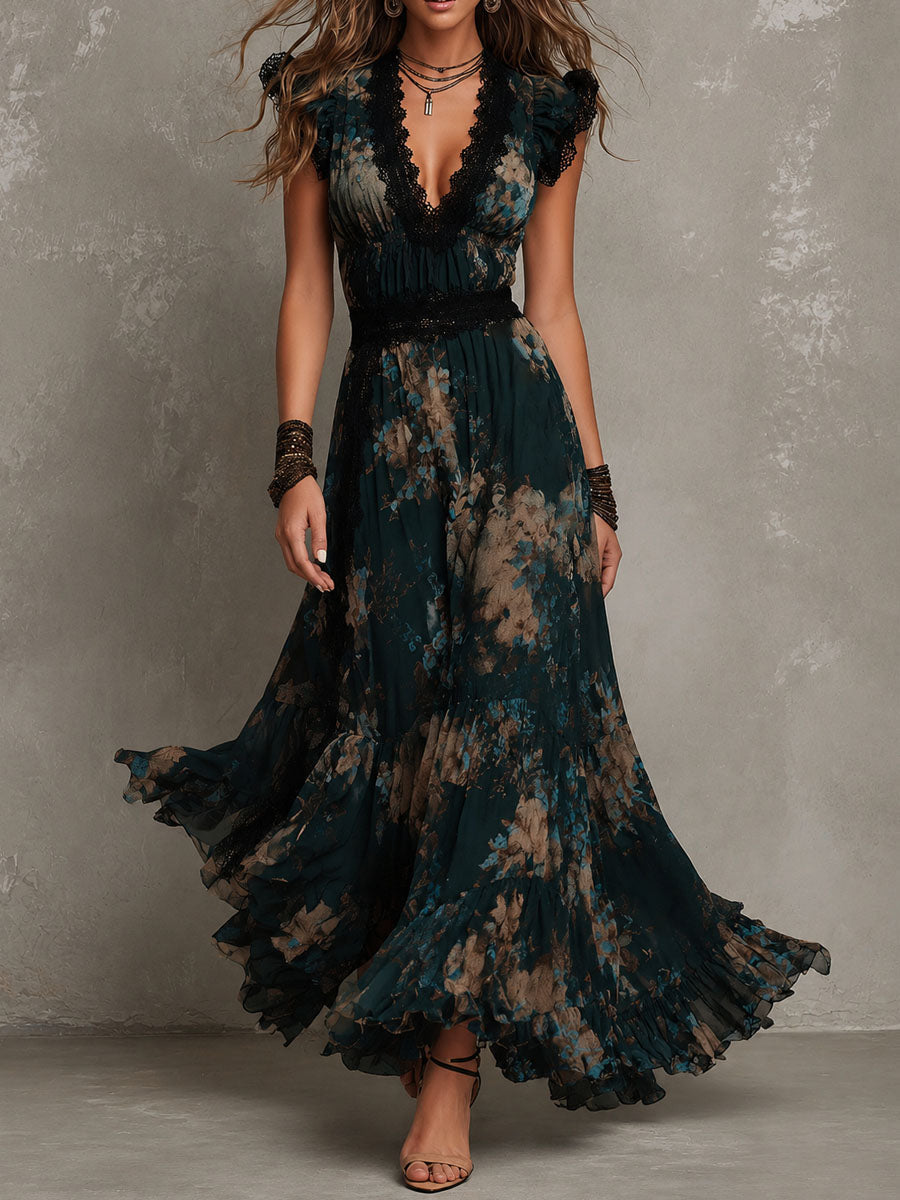 Wendy | Women's Maxi Floral Dress