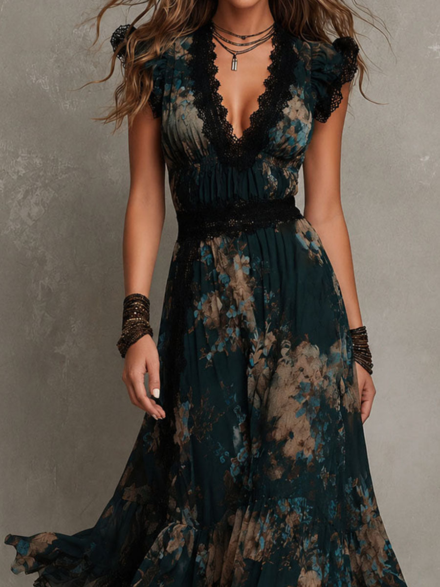 Wendy | Women's Maxi Floral Dress