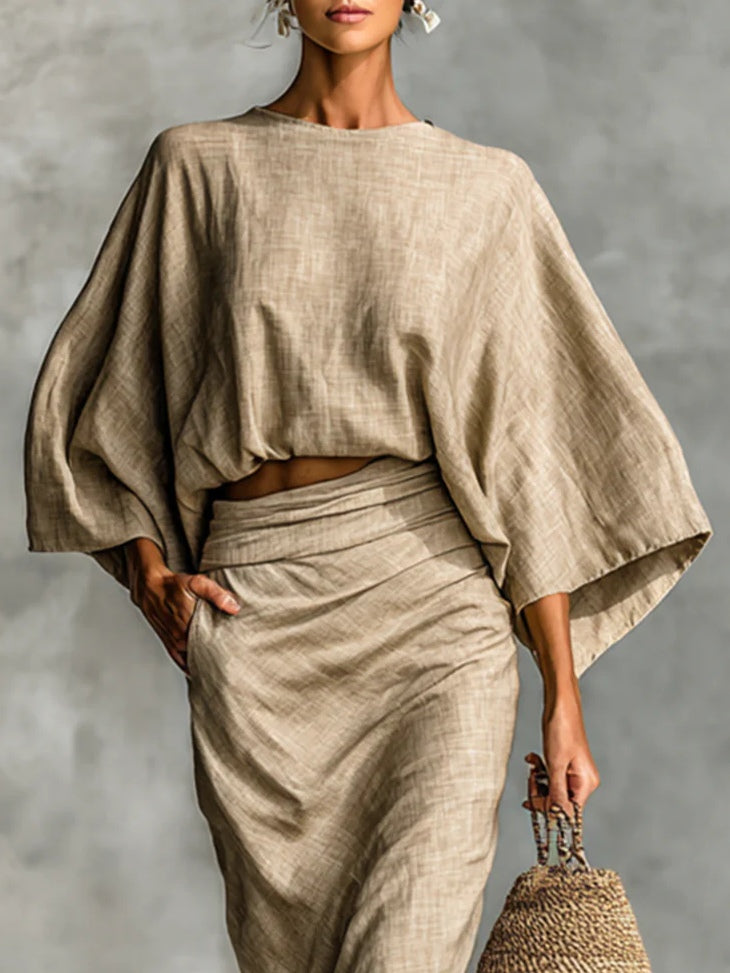 Julia™ | Two-Piece Top & Skirt Set