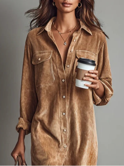 Sheridon™ | Button-Down Midi Dress