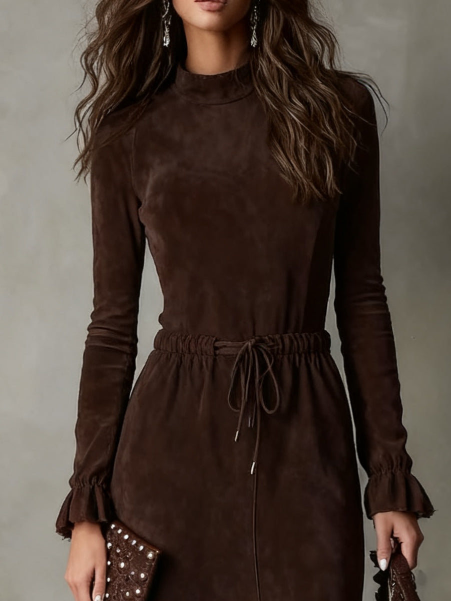 Jocara™ | Drawstring Midi Dress