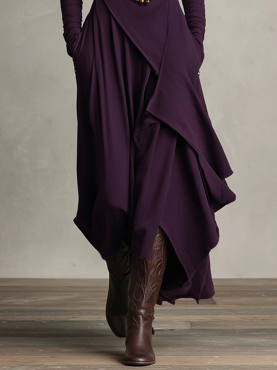 Lavienne™ | Turtleneck Maxi Dress