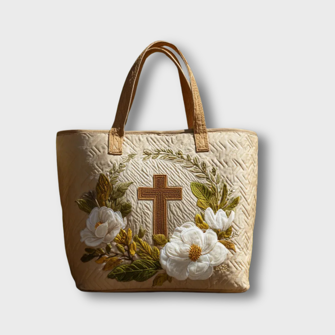 Mirabel™ | Handmade Soft Quilted Tote Bag